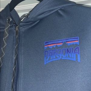 Patagonia blue Zipper Sweatshirt medium